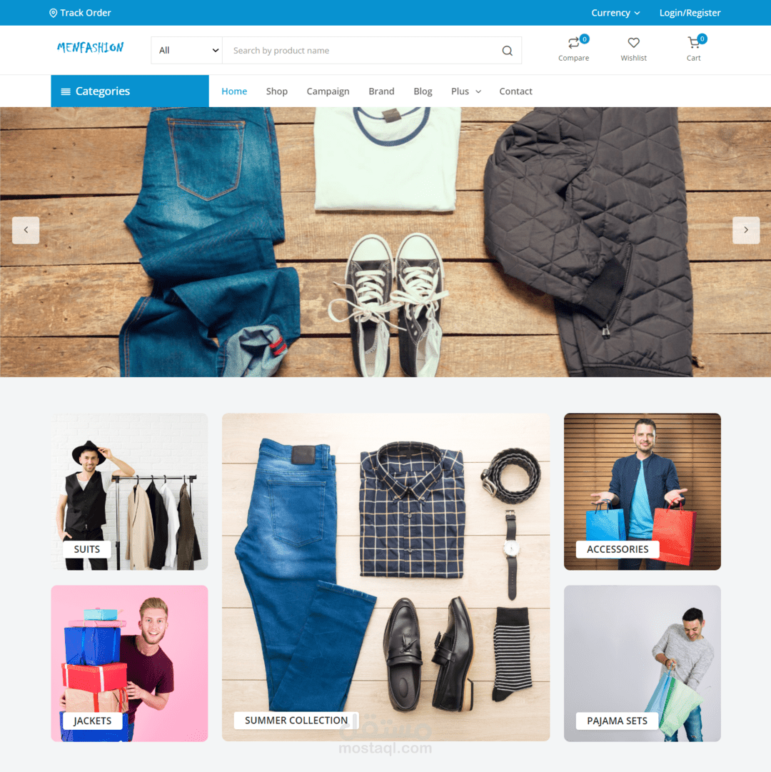 Fashion ecommerce website