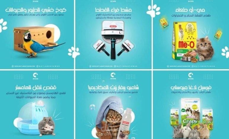 متجر إلكتروني للحيوانات الأليفة