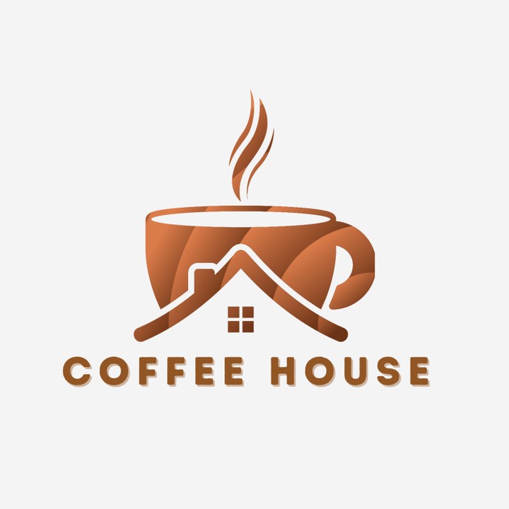 لوجو بيت القهوة coffee house logo