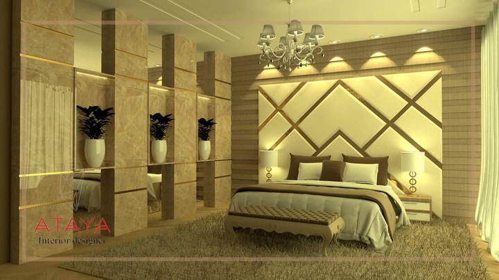 Master bedroom interior design