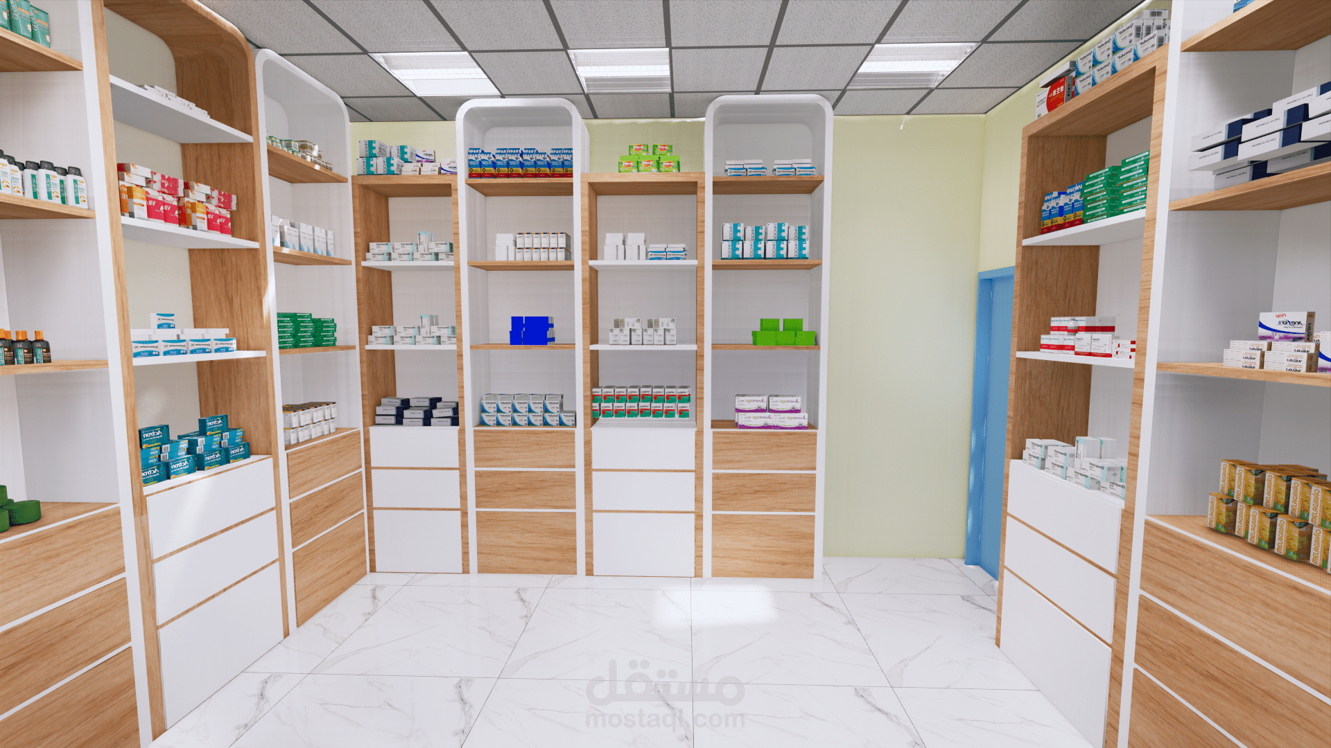 تصميم صيدلية | مستقل