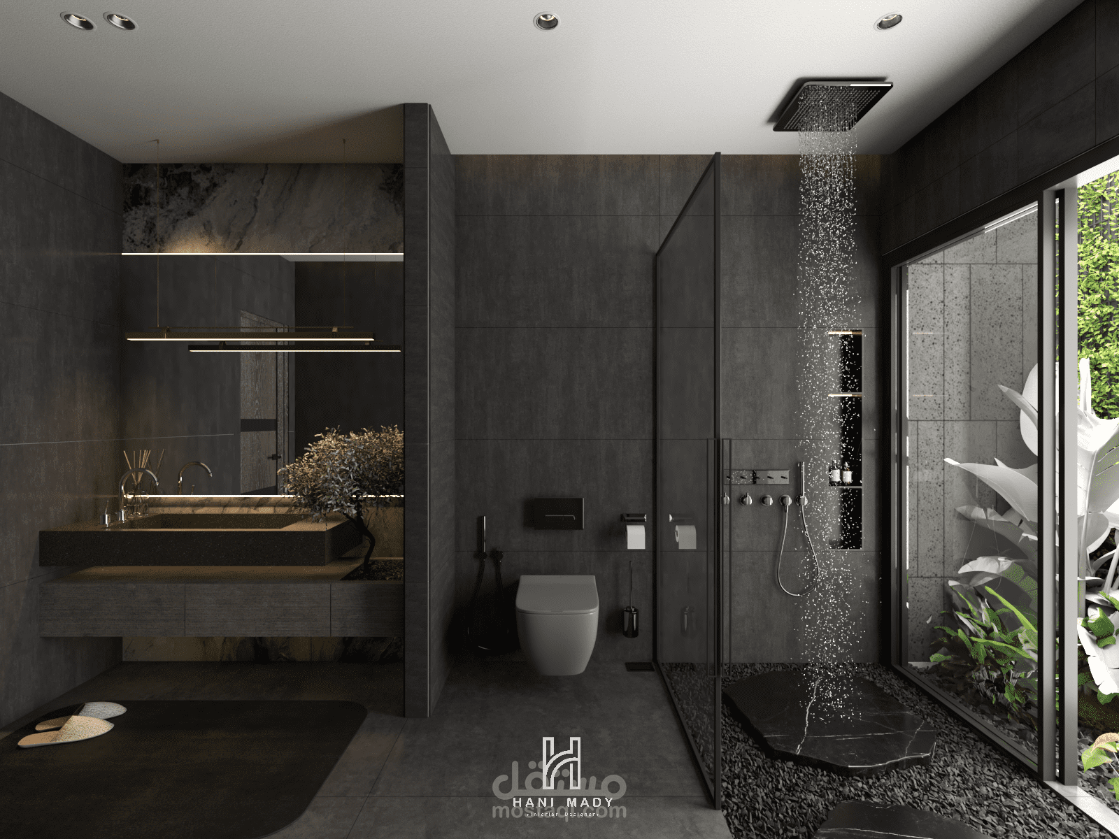 Modern bathroom