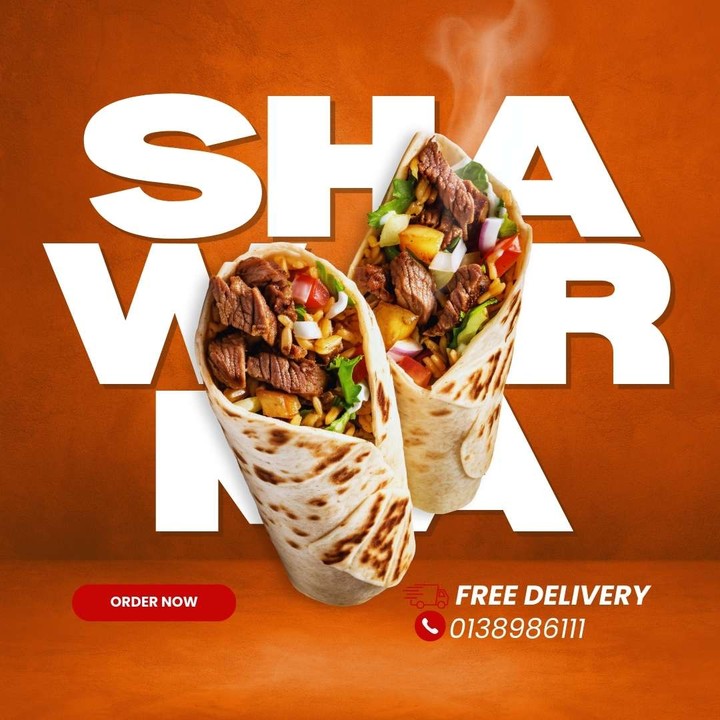 اعلان سوشيال ميديا shawarma