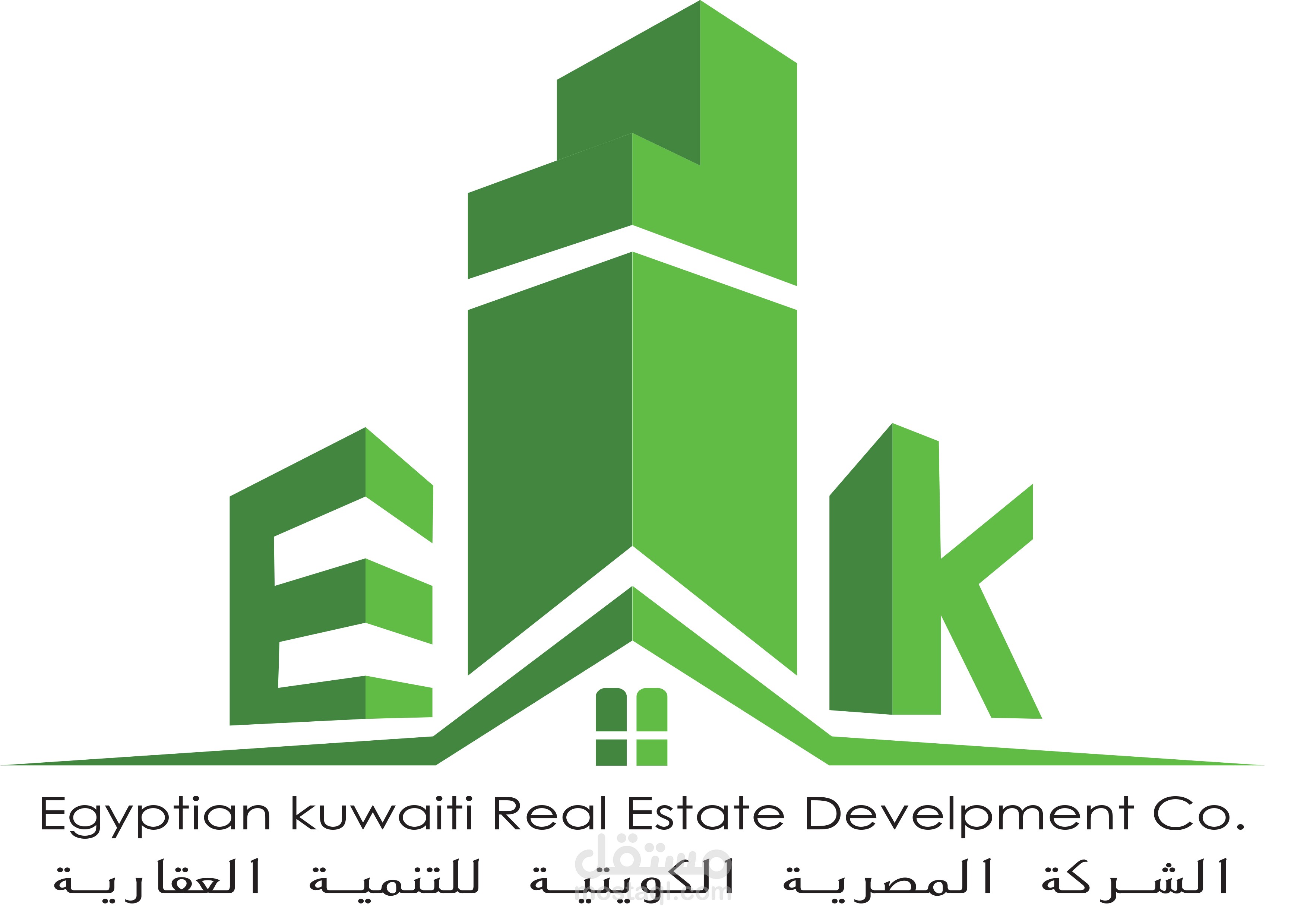 تصميم شعار لشركة المصرية الكويتية للتنمية العقارية