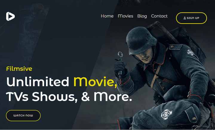 Movies-website (vanilla JS)