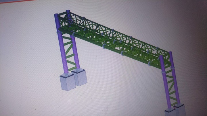 Gabarit protection for metro station