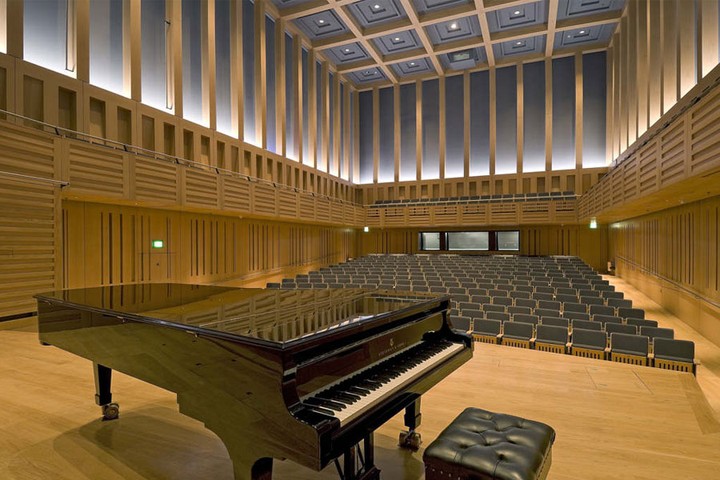 رسومات تنفيذية لقاعة KINGS PLACE CONCERT HALL