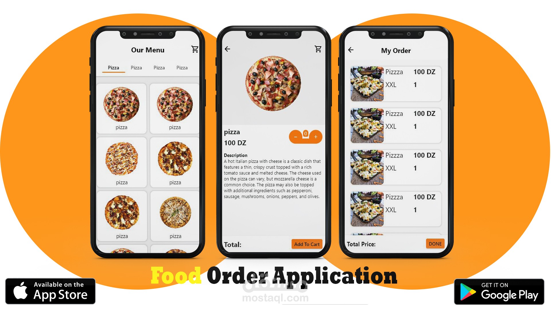 Food Order Application | مستقل