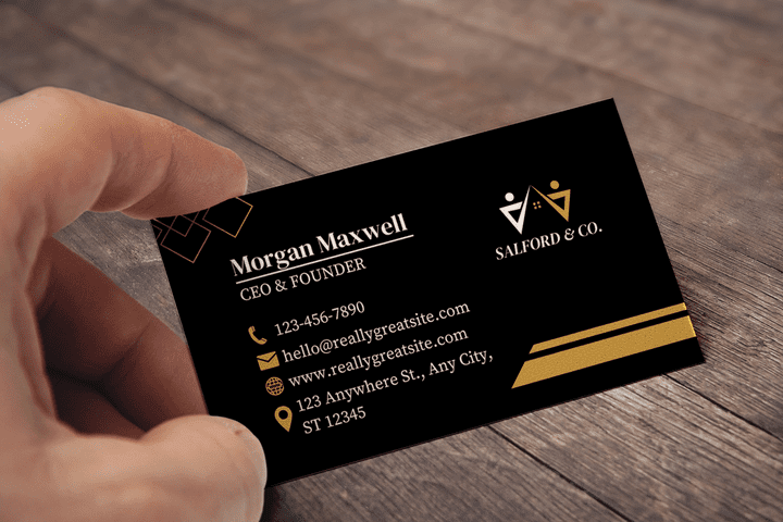 Morgan Maxwell Business Card