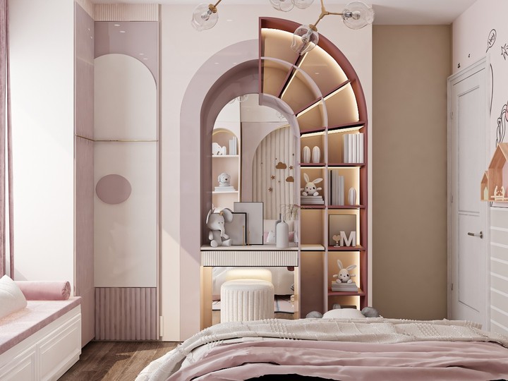 Small  baby girl bedroom - Egypt