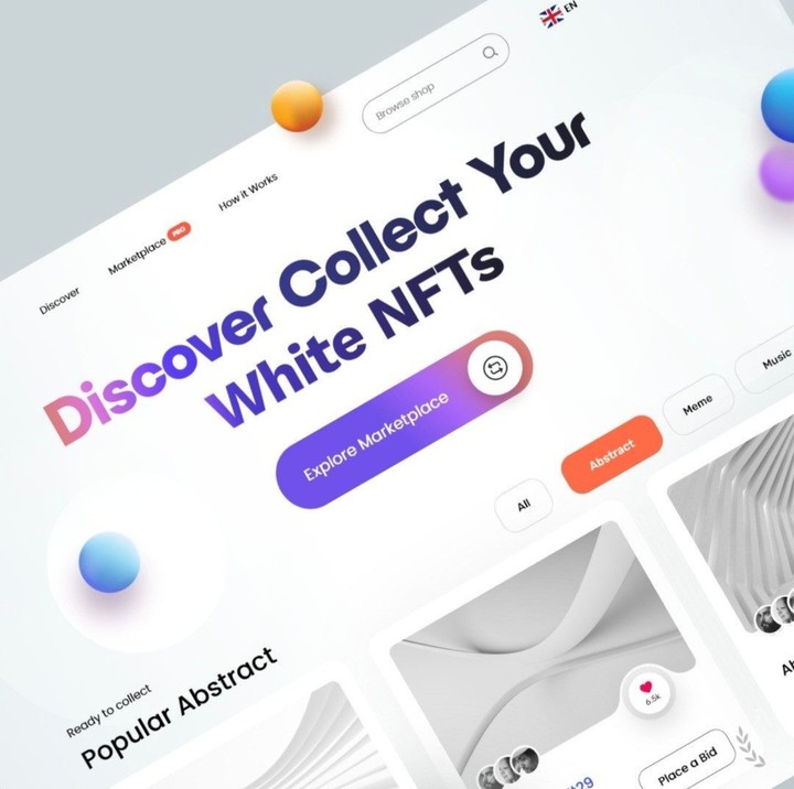 MFT Market UI UX design