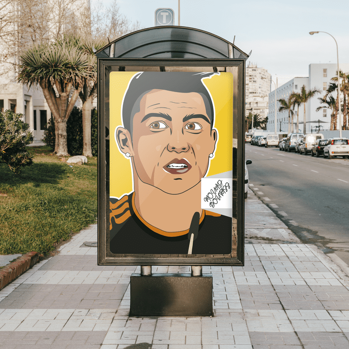 Cristiano Ronaldo Vector Art