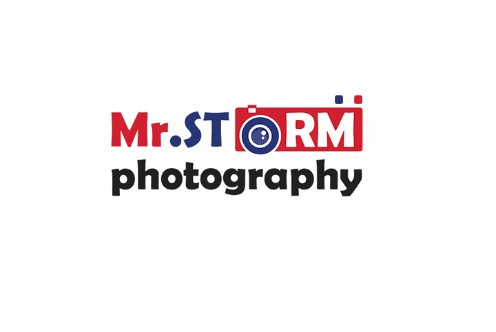 تصميم نسخة ثانية من شعار Mr.Storm Photography