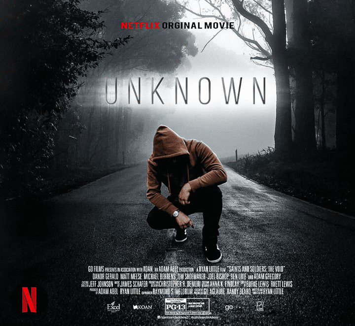 تصميم بوستر لفيلم "Unknown"