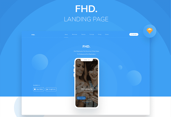 Landing page FHD