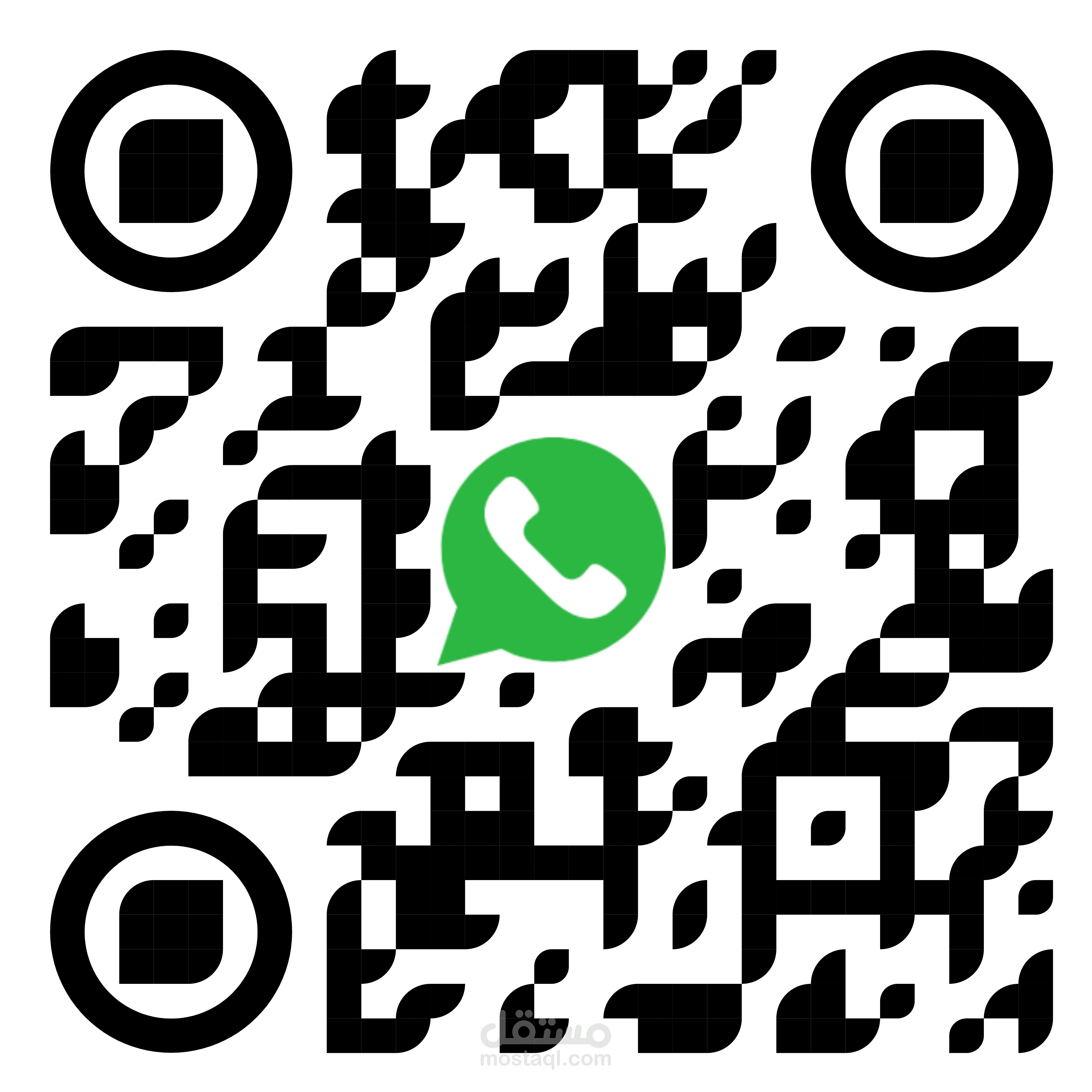 QR code for your work | مستقل