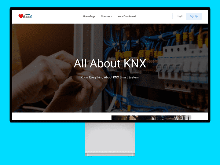 loveknx.com منصة تعليمية لتعليم نظام ال KNX