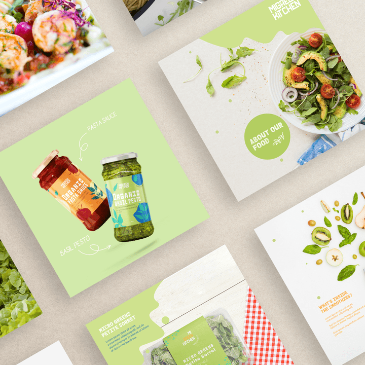 social media design mi green kitchen