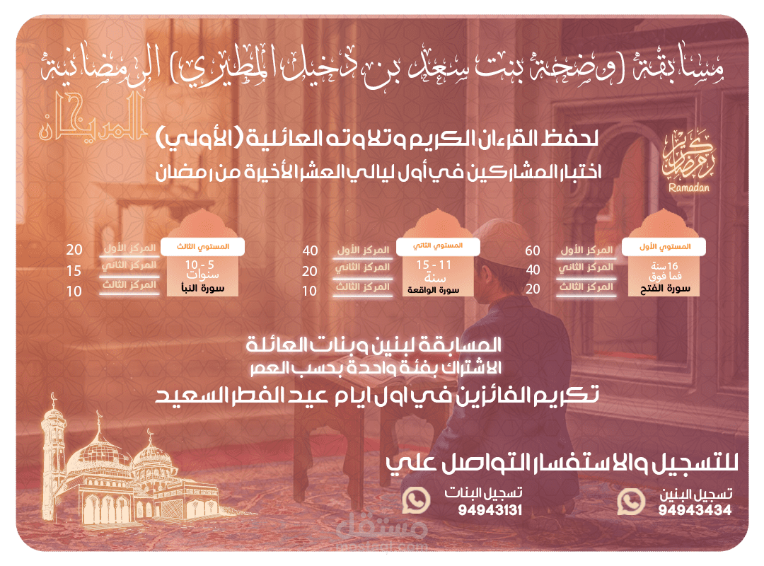 اطارات رمضانية