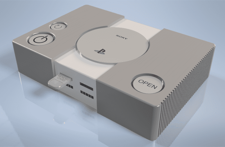 Playstation 1 3D model