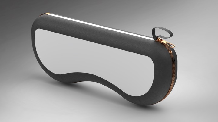 Sunglasses case mock up 3D model