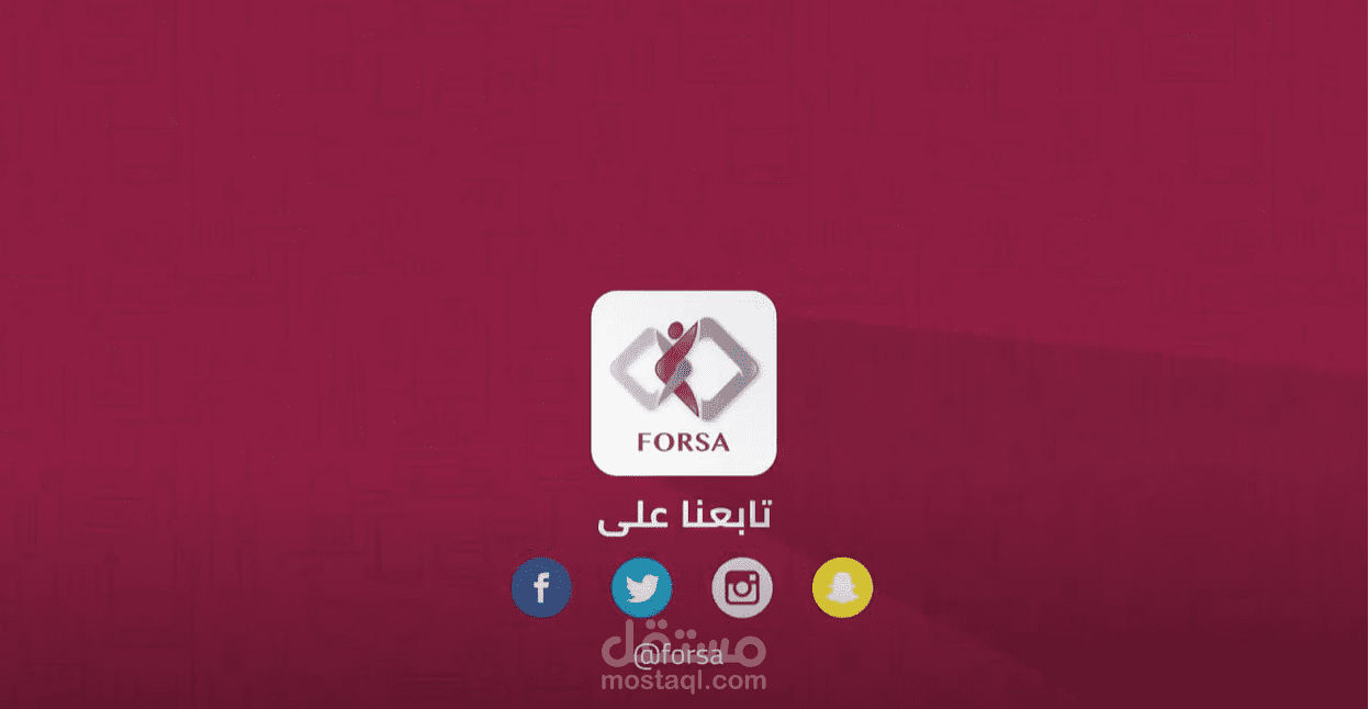 Motion graphic  for forsa app