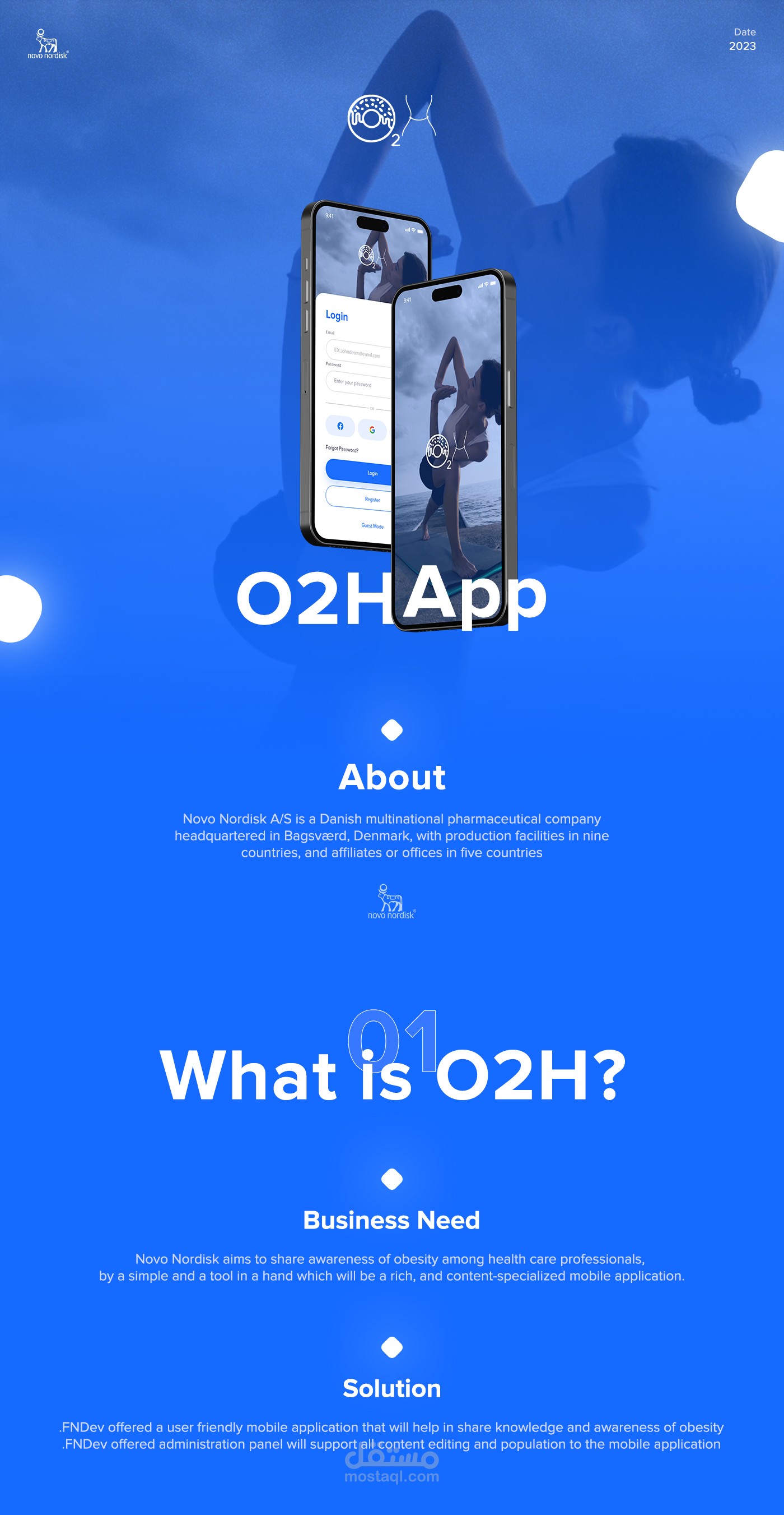 Mobile App "O2H" | Novo Nordisk