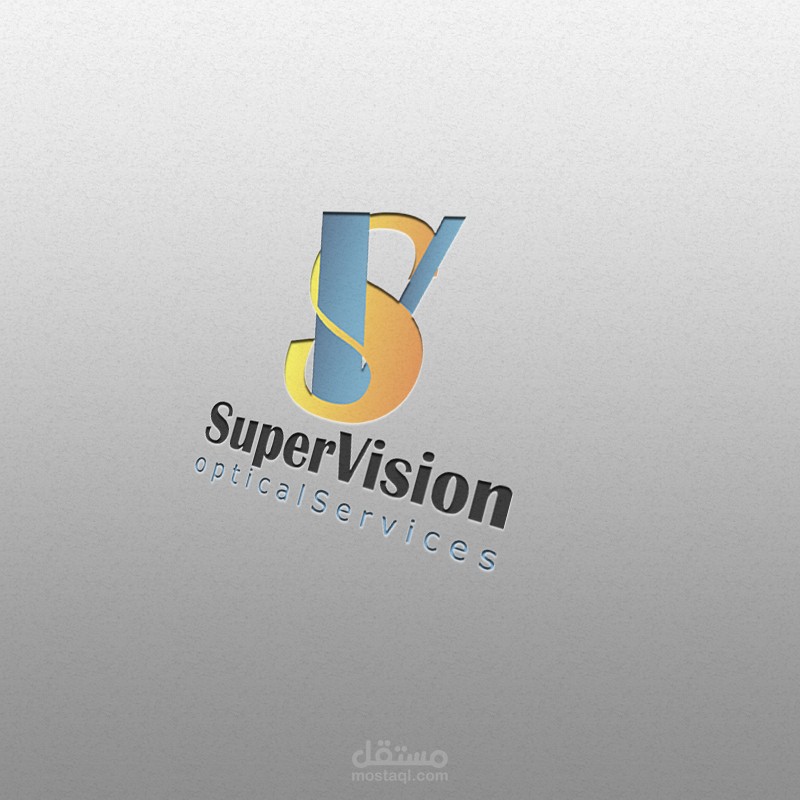 تصميم شعارات شركة SuperVision