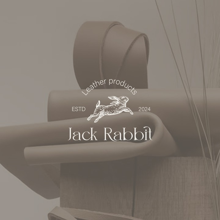 Jack Rabbit Leather Brand Logo & Branding