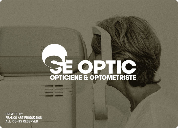 شعار لشركة " Se Optic "