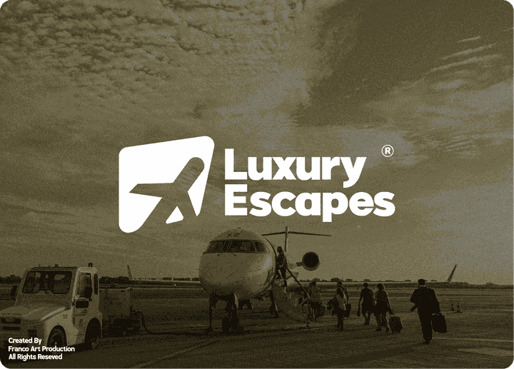 شعار لشركة " Luxury Escapes "