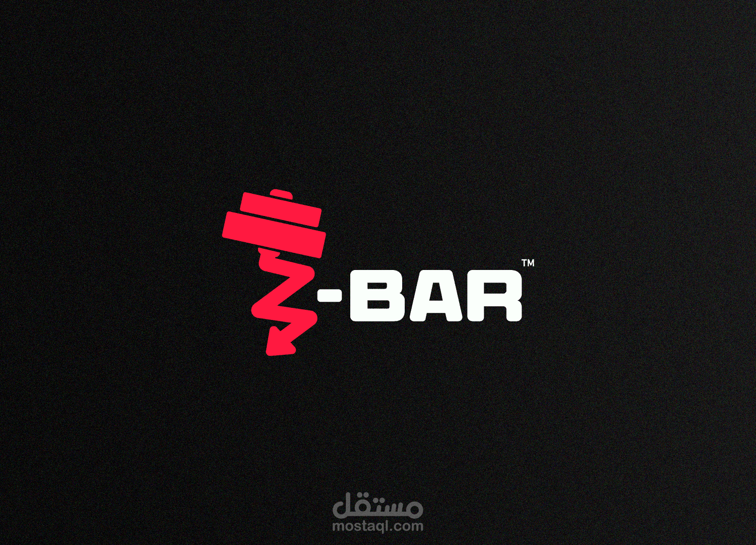 تصميم شعار لمنصة كمال الأجسام - Z-Bar