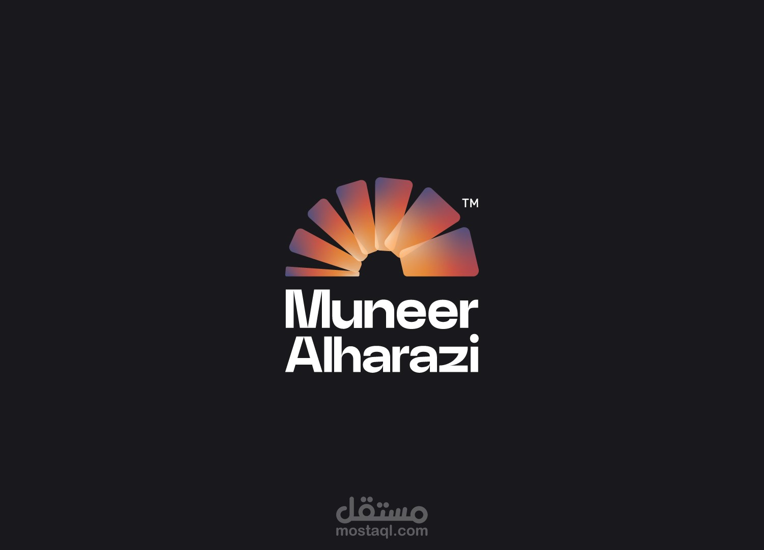 شعار هوية بصرية شخصية - Muneer Alharazi