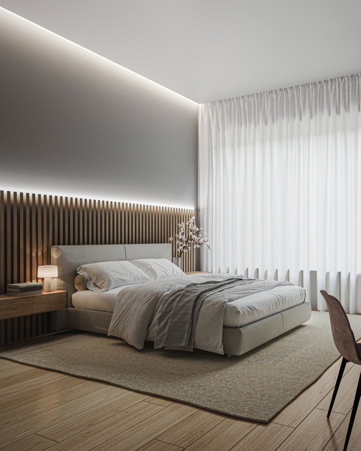 Minimalist bedroom