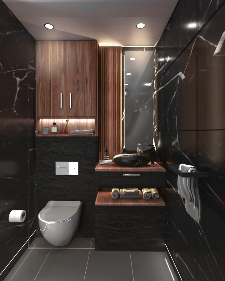 Modern bathroom