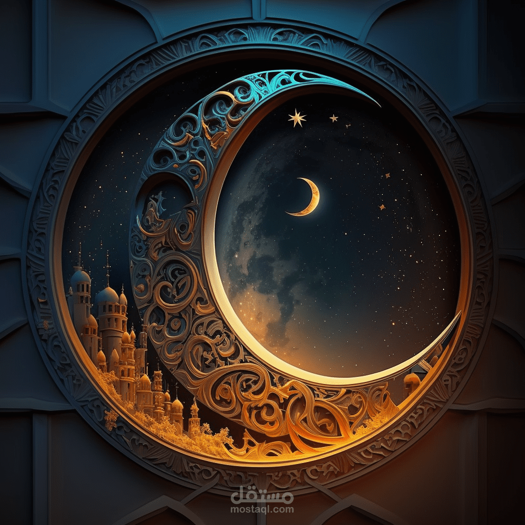 تصميم شعار لرمضان