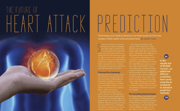 Prediction of heart disease