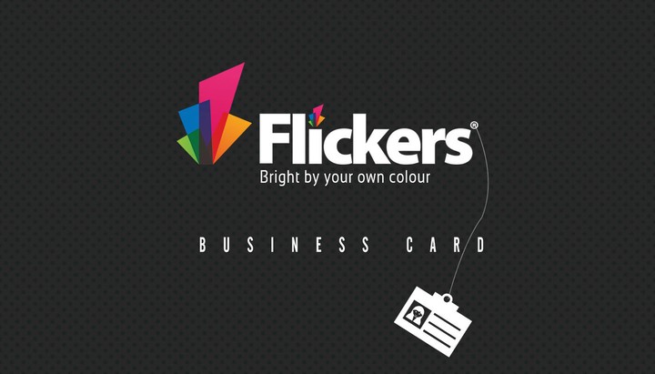 Flickers Business Card samples