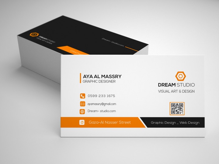 تصميم بزنس كارد ( Business card ) باحترافية