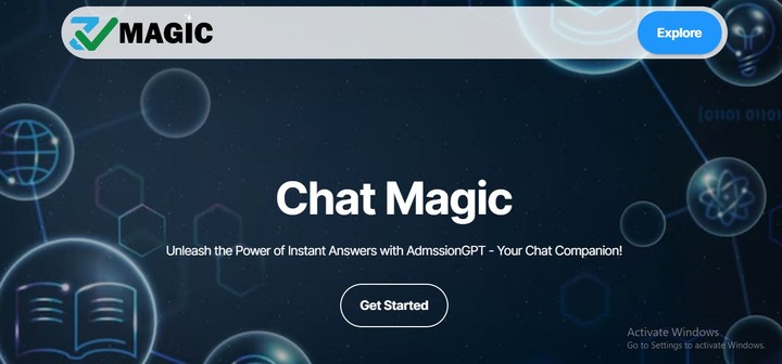 موقع طلابي للمنح zadmission chatbot