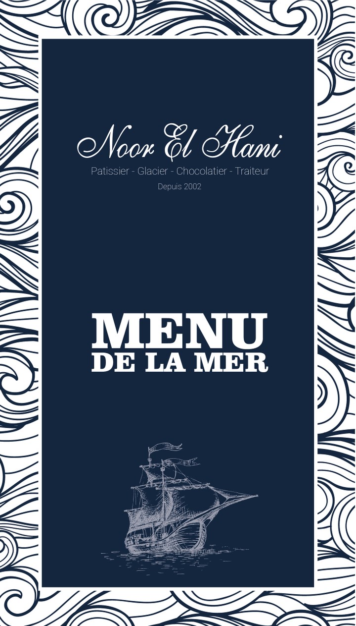 menu cover