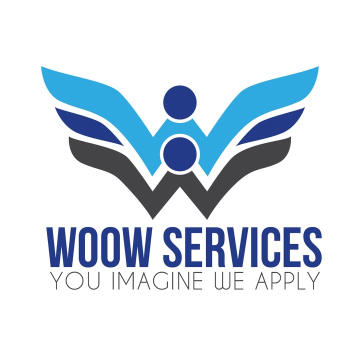 تصميم الشعار الخاص بالمقاولة "WooW Services"