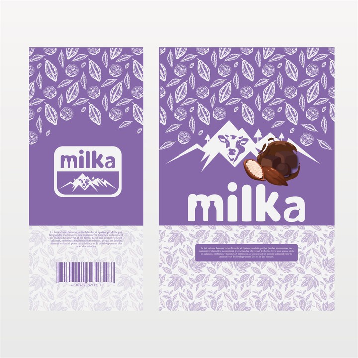 milka packaging