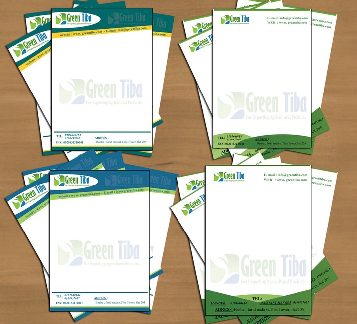 green tiba paper