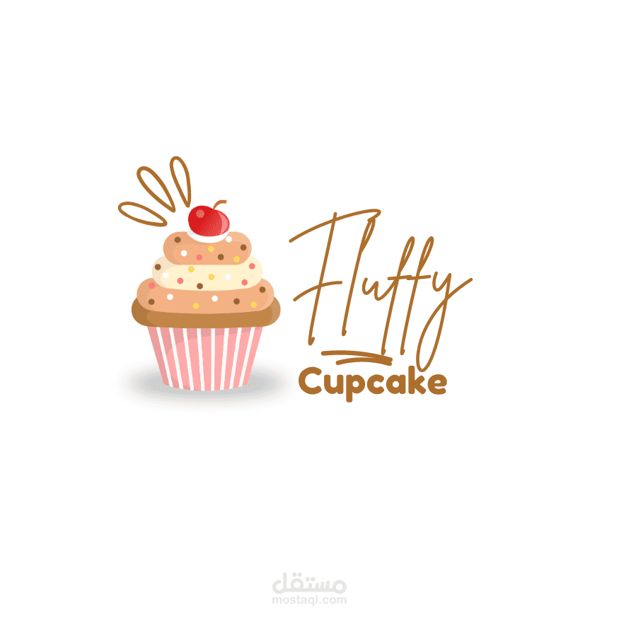 LOGO FOR FLUFFY CUPCAKE