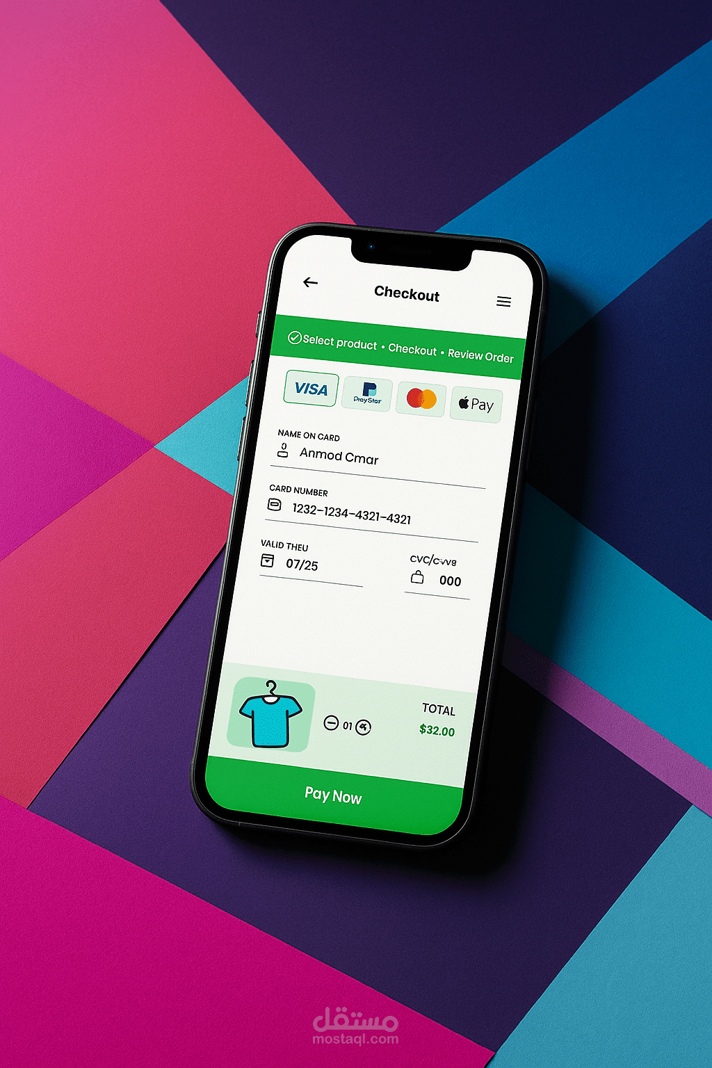 UI/UX Design - Checkout Page