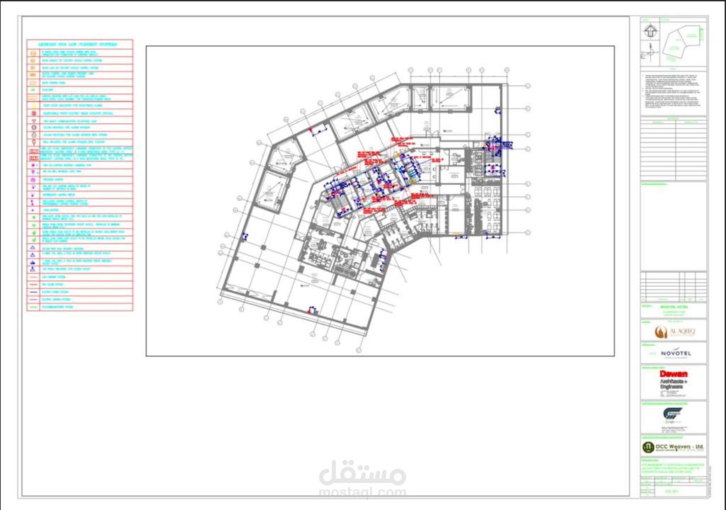 مخططات و مشاريع شوب درونق (shop drawing)