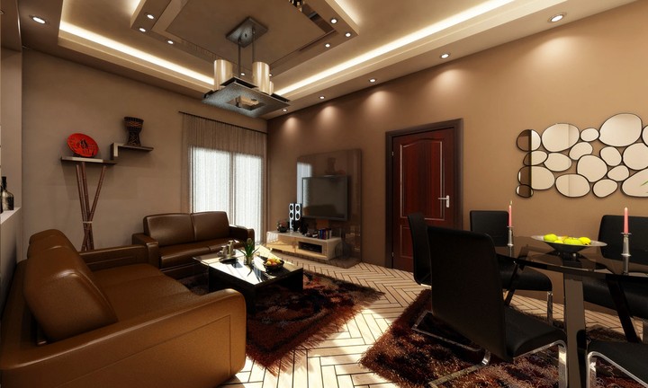 Living Area Interior Design - Cairo