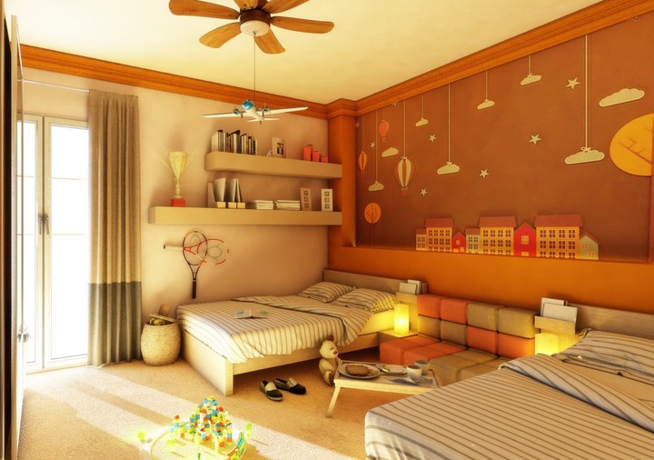 Kids Bedroom Interior  Design - Cairo