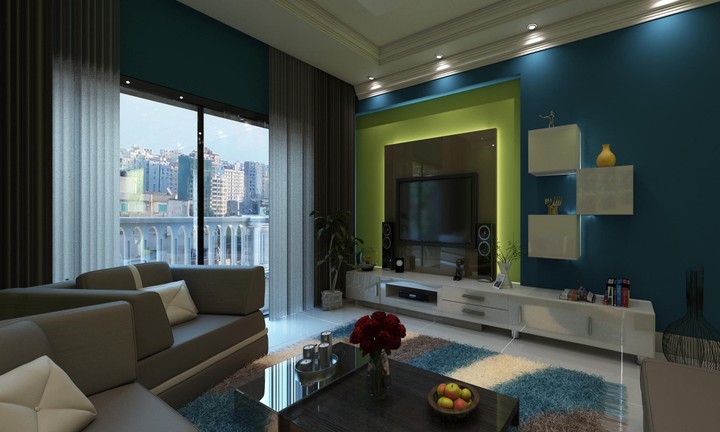 Living Room Interior Design - Alexandria